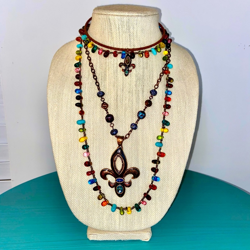 Jewelry bust display stand